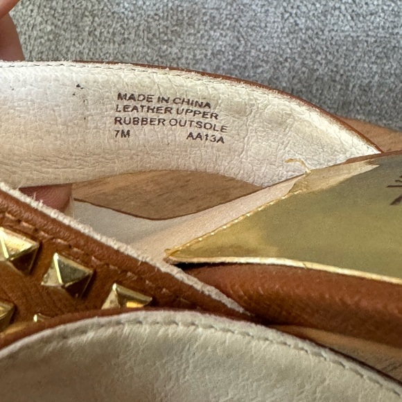 MICHAEL Michael Kors Alexi Thong Heeled Sandals Size 7 - Picture 10 of 12